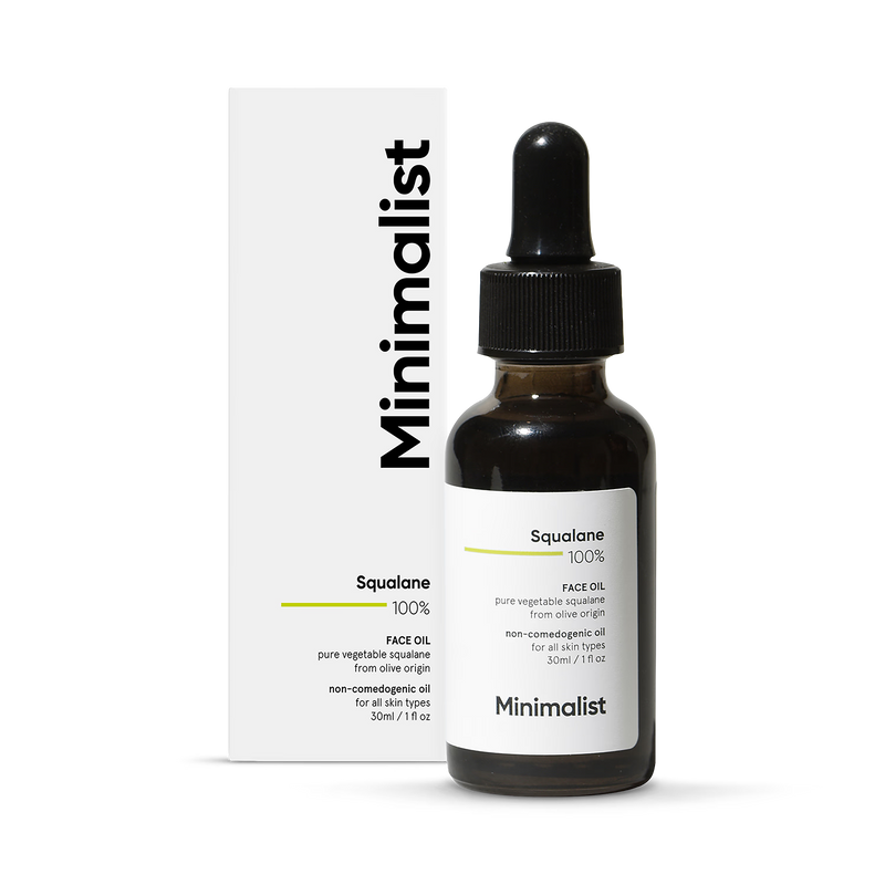 Minimalist Squalane 100% face oil 30ml - British product