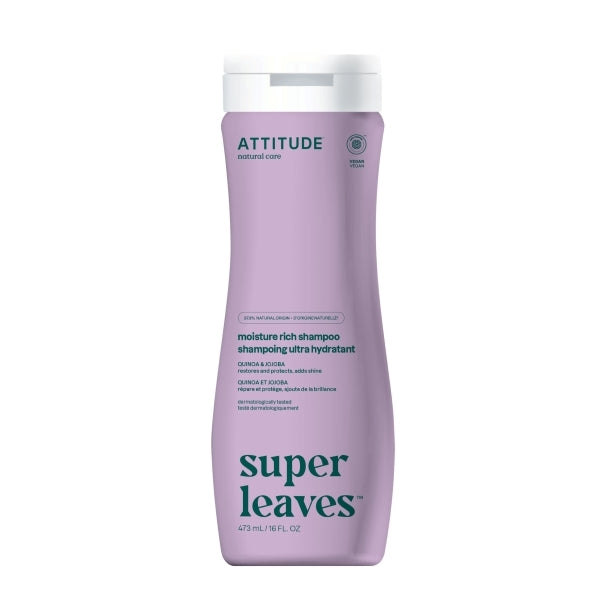 Attitude Shampoo Moisture Rich Coconut Wild Berries 473ml (British brand)