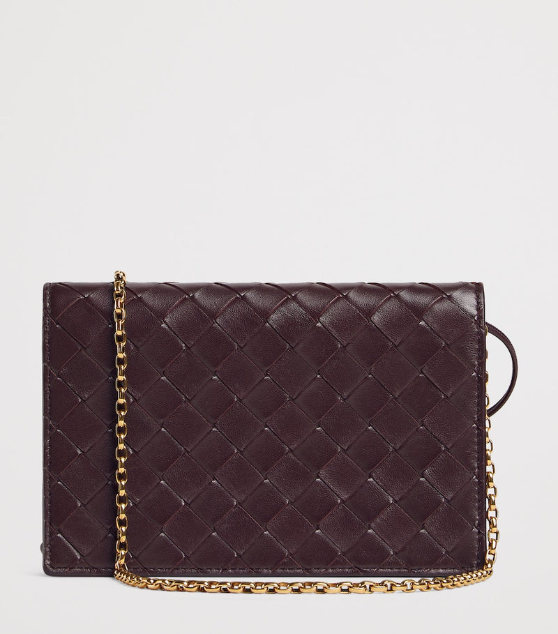 Bottega Veneta Andiamo cross-body bag in lambskin leather, UK version