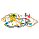 Bigjigs Rail Road & Rail Train Set GOODS Superdrug   