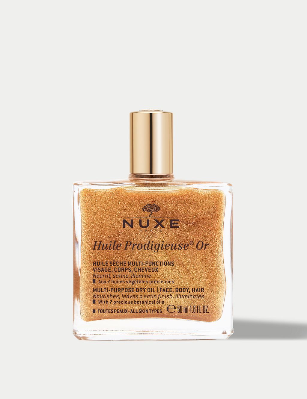 Huile Prodigieuse Multipurpose Golden Shimmer Oil 50ml Body Care M&S   