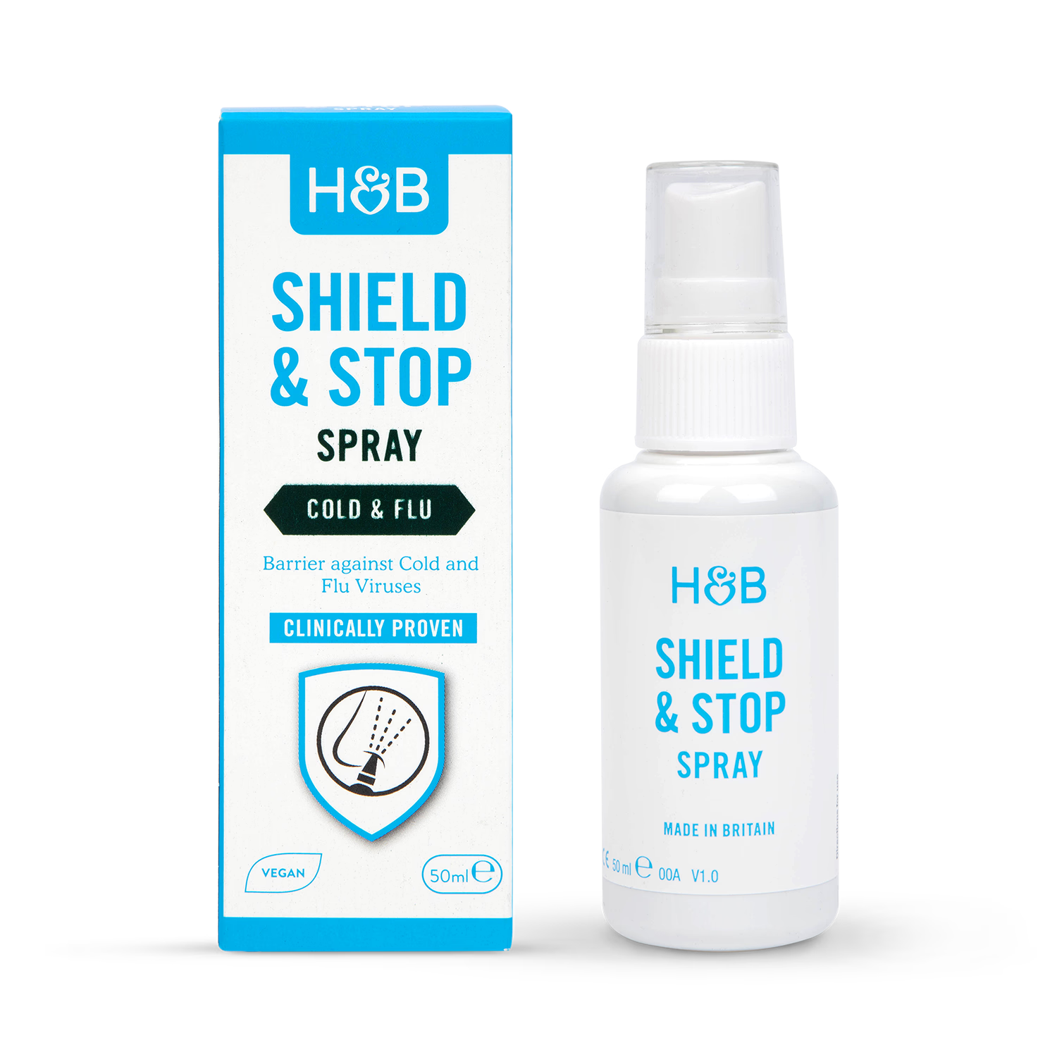 Holland & Barrett Shield Stop spray 50ml (British brand)