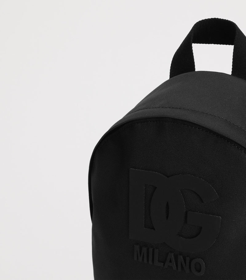 Dolce&Gabbana DG Logo backpack for kids, technical nylon (British brand)
