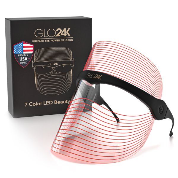 GLO24K 7 Color LED Beauty Mask device, UK version