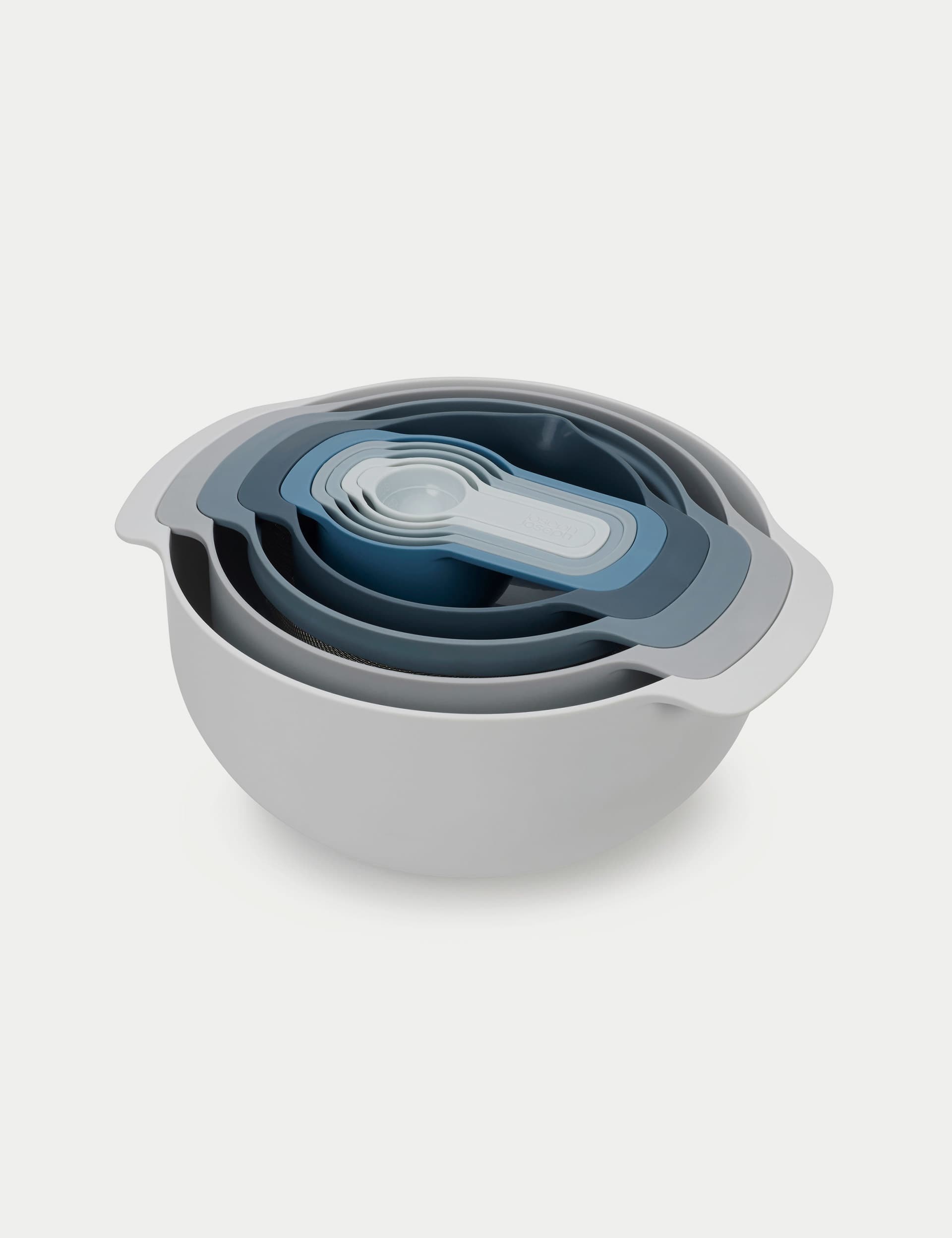Joseph Joseph nesting mixing bowl set 9pc, imported from the UK