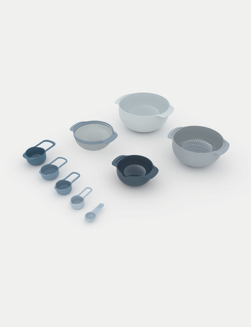 Joseph Joseph nesting mixing bowl set 9pc, imported from the UK