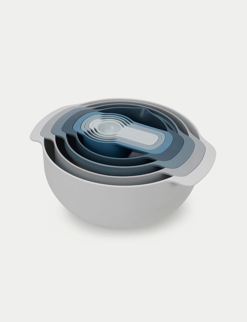 Joseph Joseph nesting mixing bowl set 9pc, imported from the UK