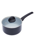 MasterClass Grey Ceramic Coated Saucepan 20cm, imported from the UK