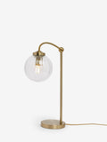 Brass Bourton desk lamp 48cm height, imported from the UK