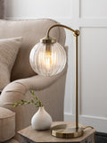 Brass Bourton desk lamp 48cm height, imported from the UK