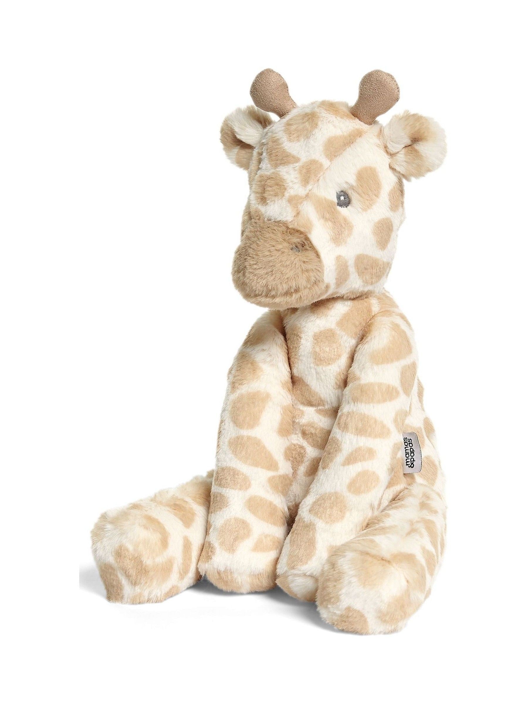 Mamas & Papas hellbraunes Giraffen-Kuscheltier 38 cm, UK-Version