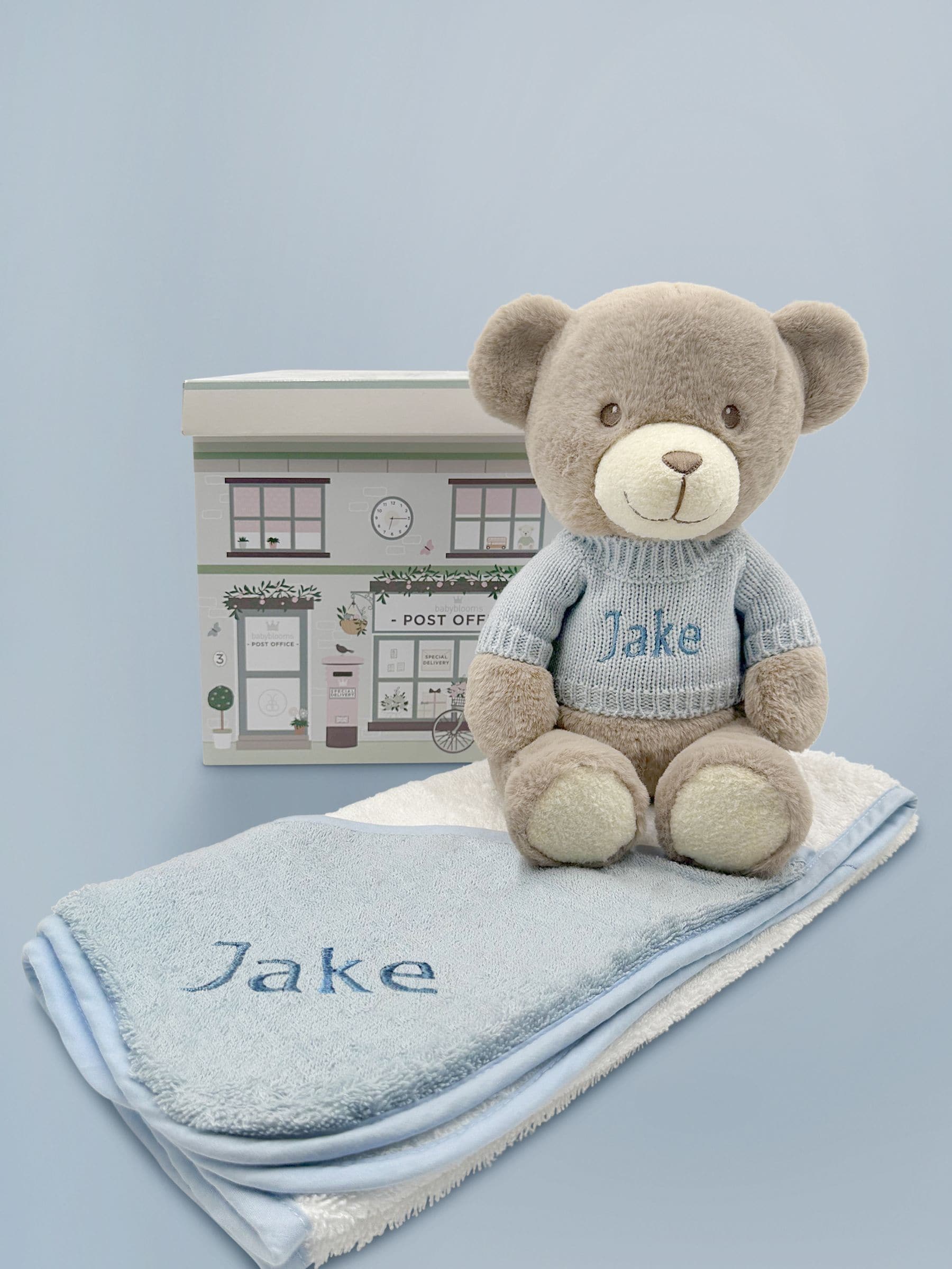 Babyblooms Frankie bear hooded towel set 75x75cm, UK version