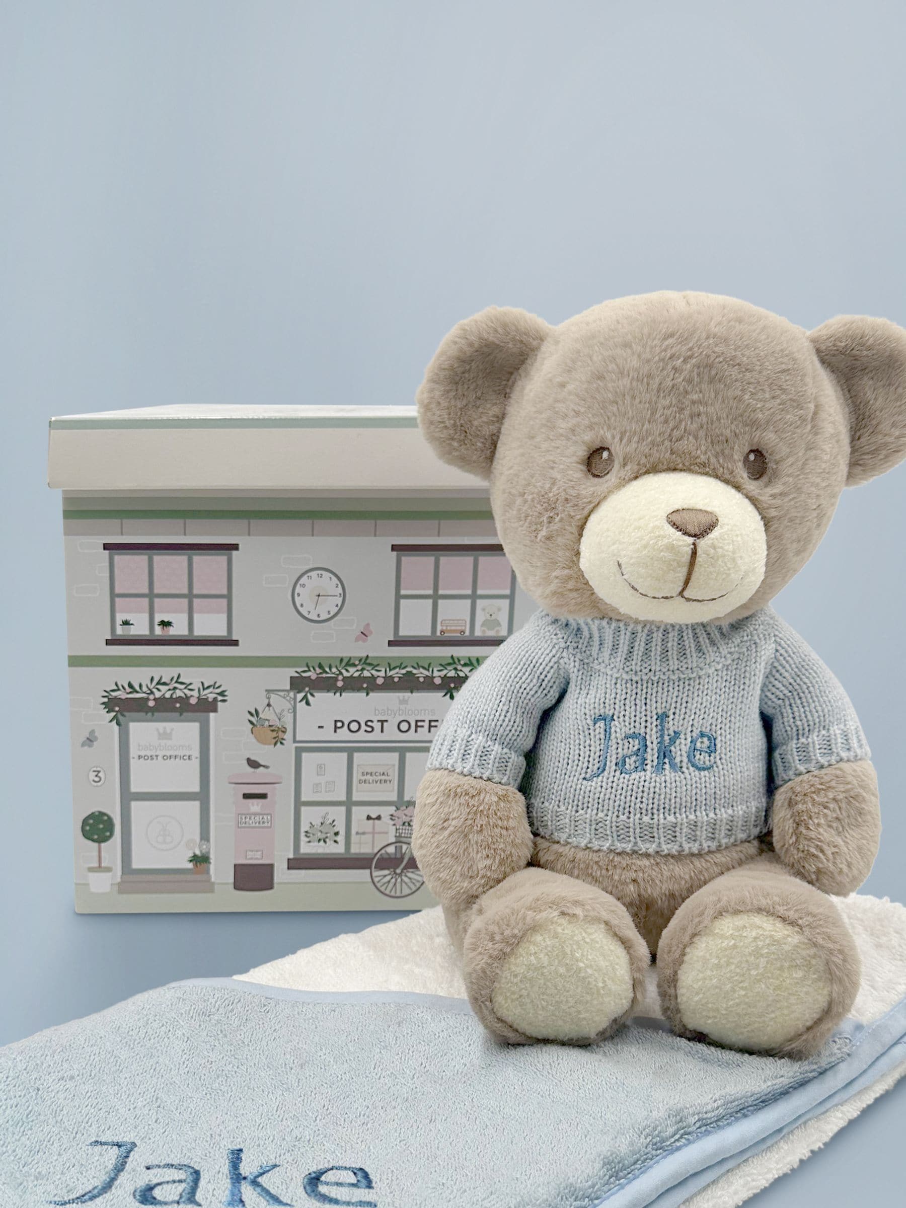 Babyblooms Frankie bear hooded towel set 75x75cm, UK version