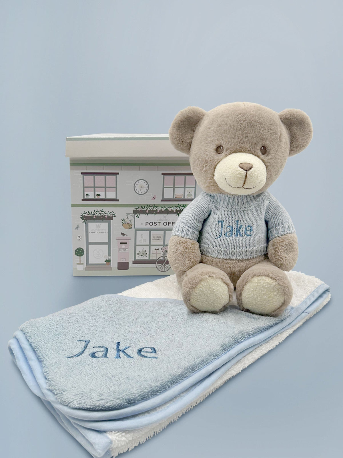 Babyblooms Frankie bear hooded towel set 75x75cm, UK version
