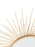 Pacific Gold starburst round wall mirror 80.5cm, imported from the UK