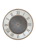 Pacific Gold antique metal mirror wall clock 80cm, imported from the UK
