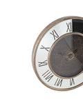 Pacific Gold antique metal mirror wall clock 80cm, imported from the UK