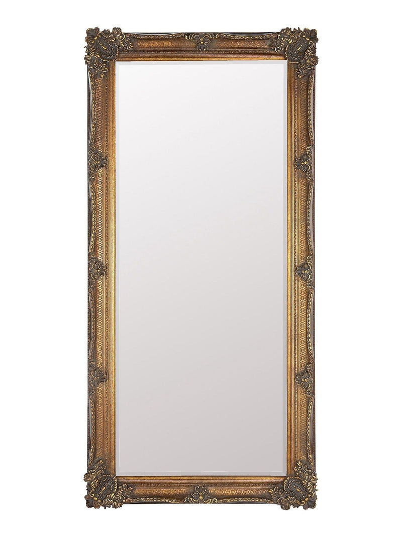 Gallery Home gold assen leaner mirror 165cm x 79.5cm - British product
