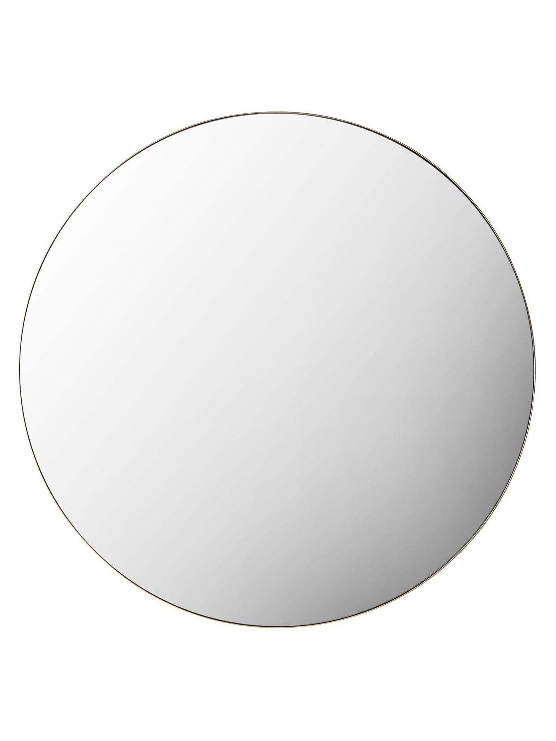 Gallery Home gold Drew round mirror 80cm, UK version