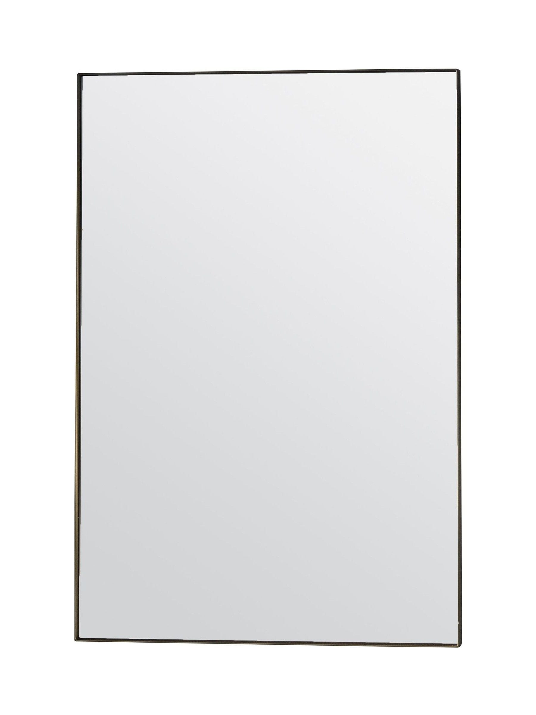 Gallery Home bronze macey rectangle mirror 90cm x 60cm, UK version