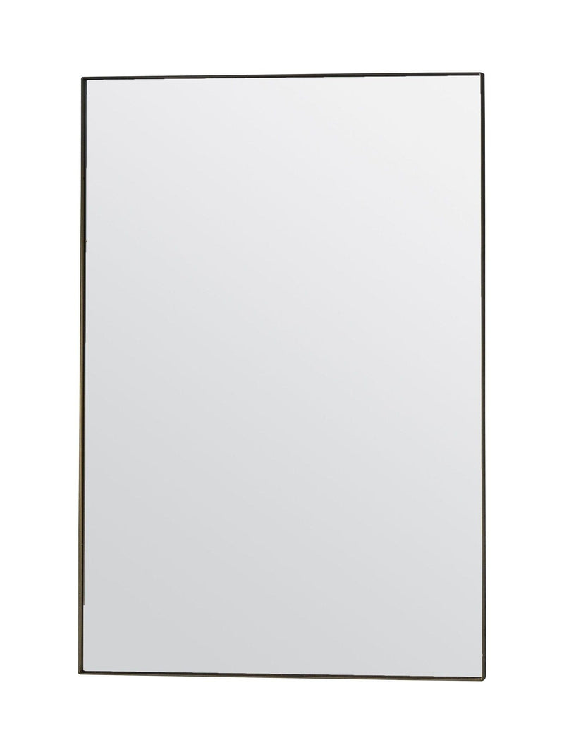 Gallery Home bronze macey rectangle mirror 90cm x 60cm, UK version