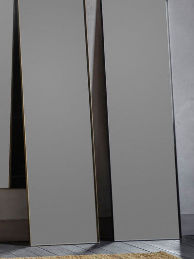 Next Gallery Home Black Macey Leaner Mirror 170cm x 50cm- Buy online at McGrocer