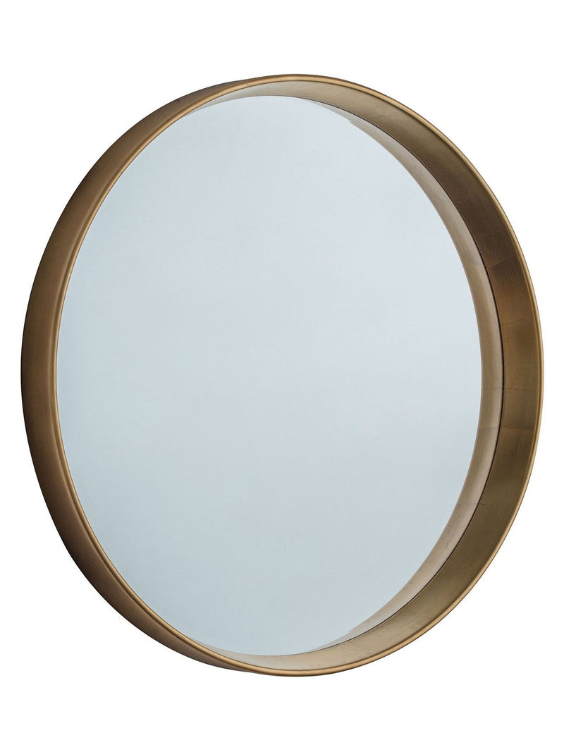 Gallery Home gold Ewing round mirror 95cm, UK version