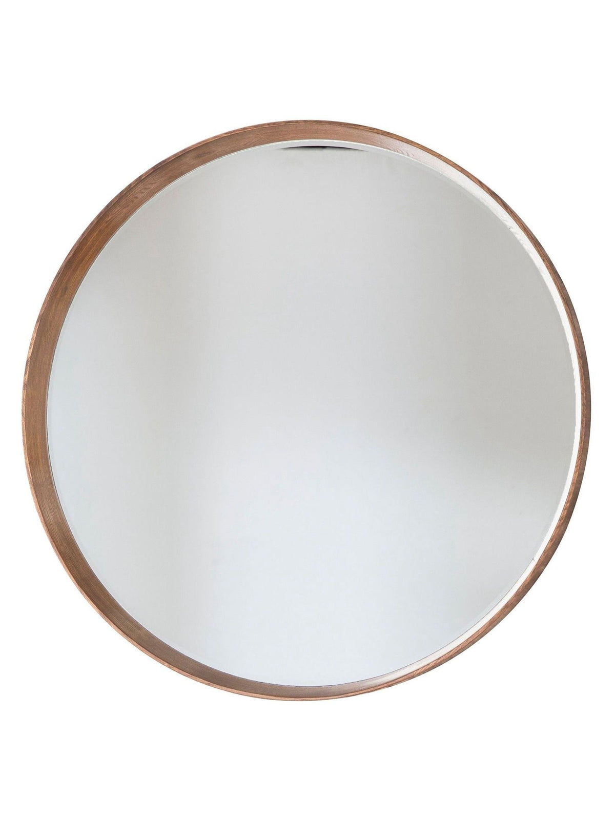 Gallery Home Natural Lainey round mirror 73.5cm, UK version