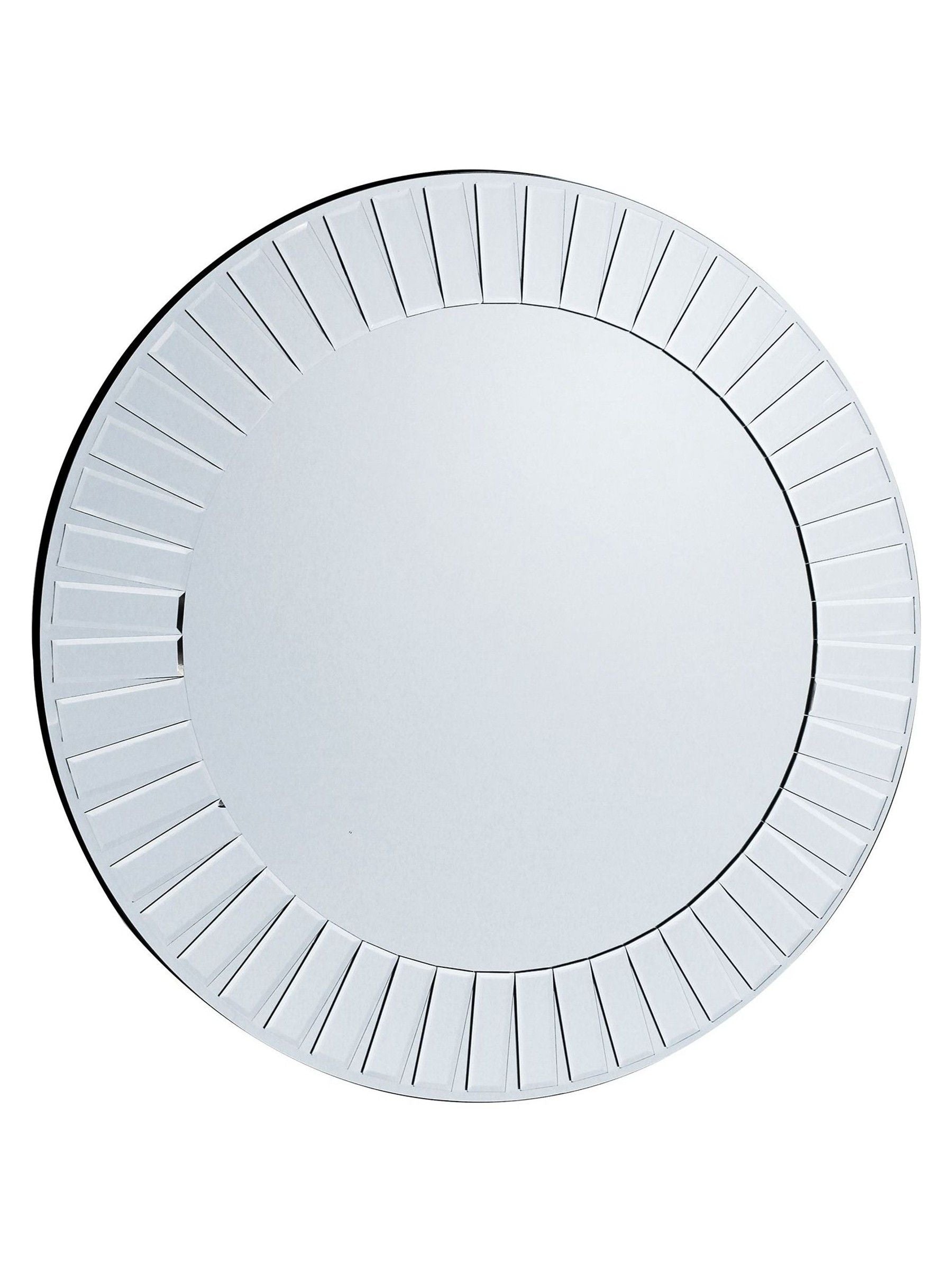 Gallery Home round mirror Silver Hooper 90cm, UK version