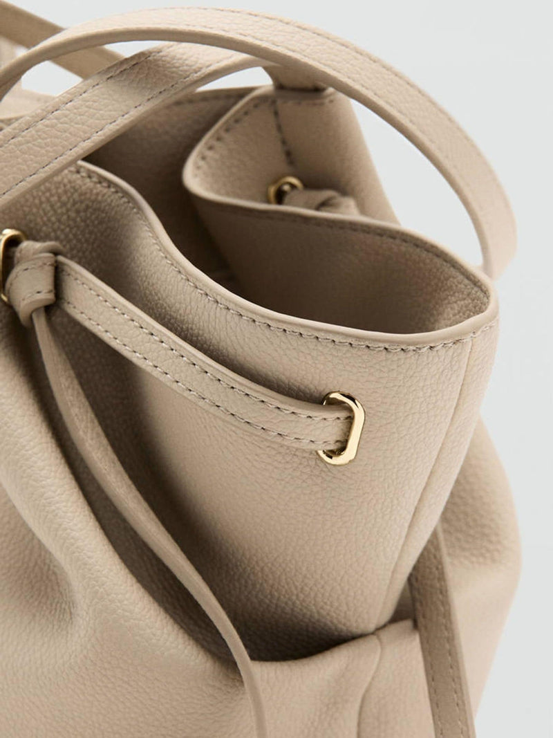 Mango white compact shoulder bag - British product