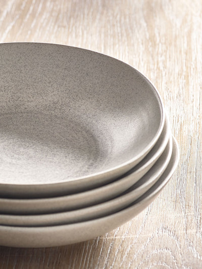 Ensemble de 4 bols à pâtes Stone Kya - Achetez en ligne chez McGrocer