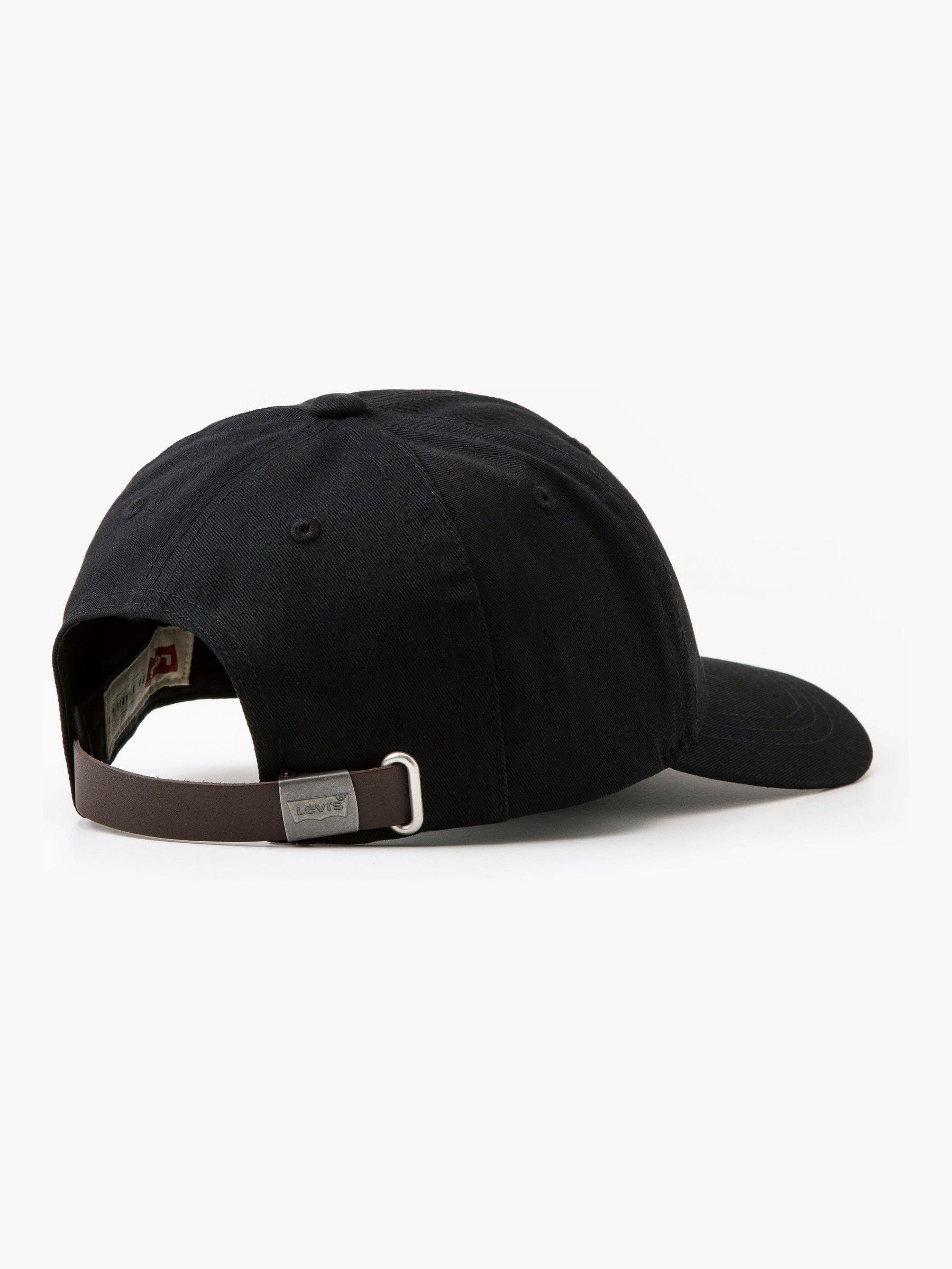 Levi's black red cotton tab cap, UK version