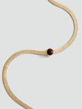 Mango gold tone resin pendant necklace, UK version