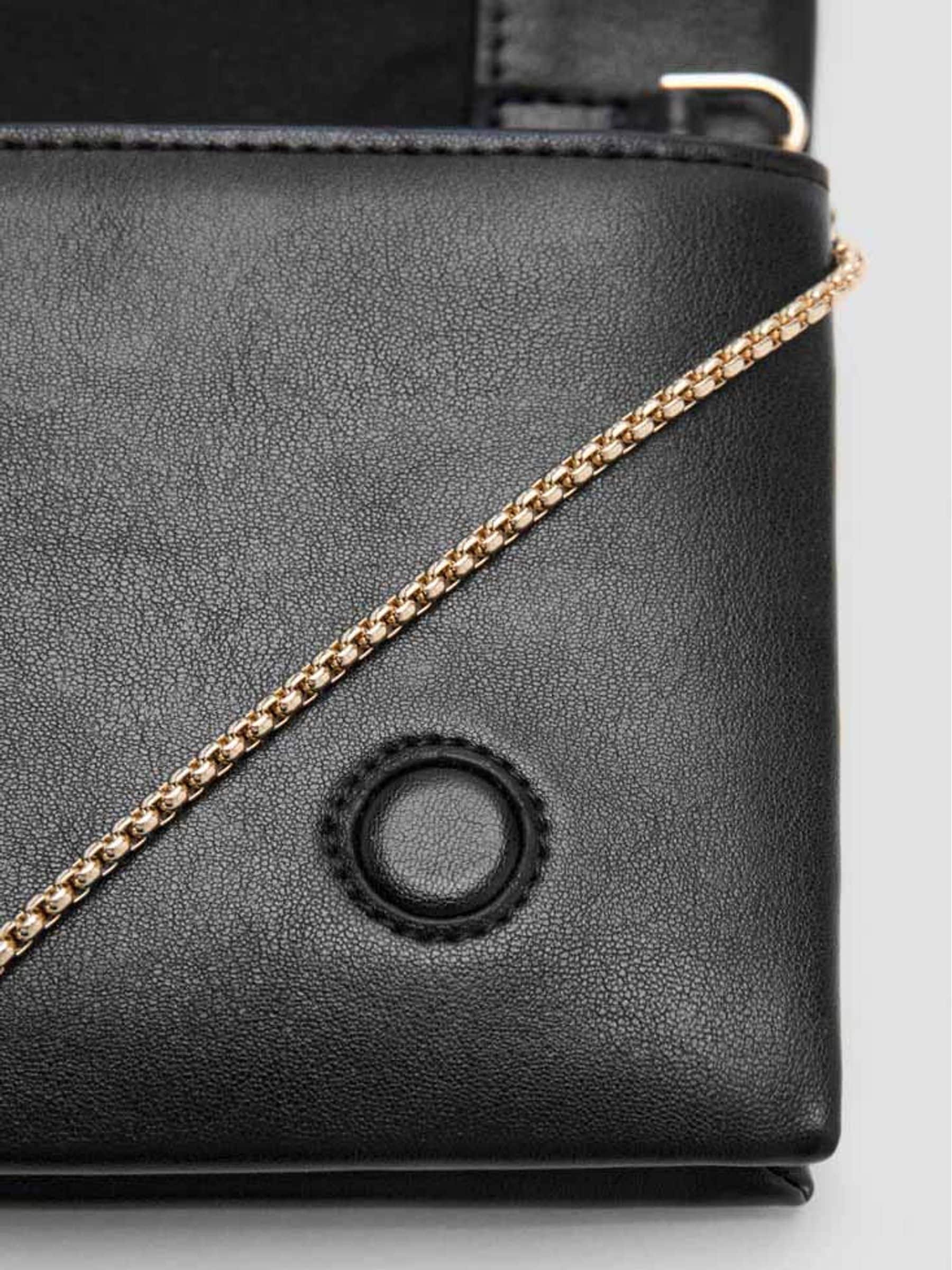 Mango black crossbody bag 12x20cm (British brand)