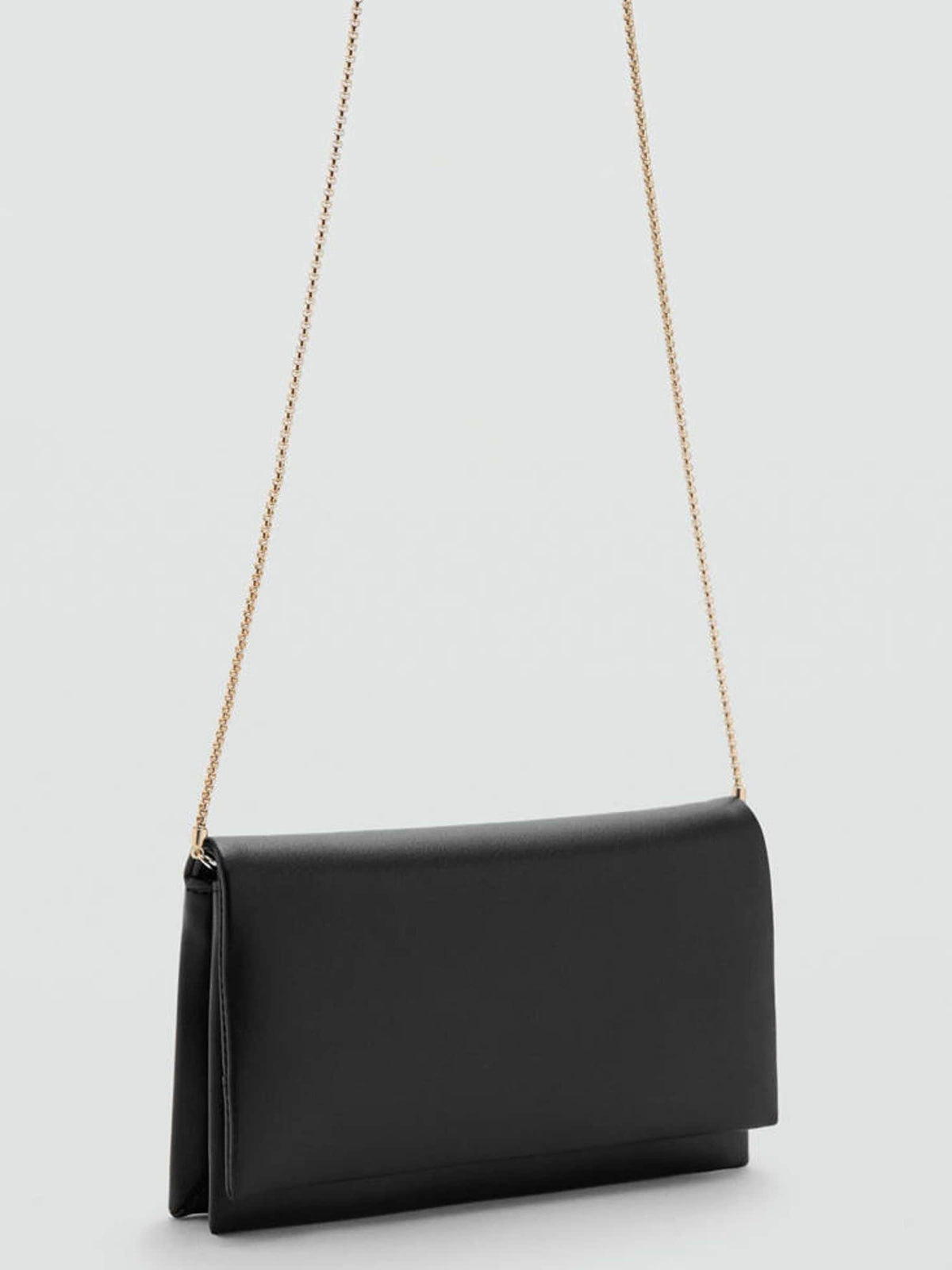 Mango black crossbody bag 12x20cm (British brand)