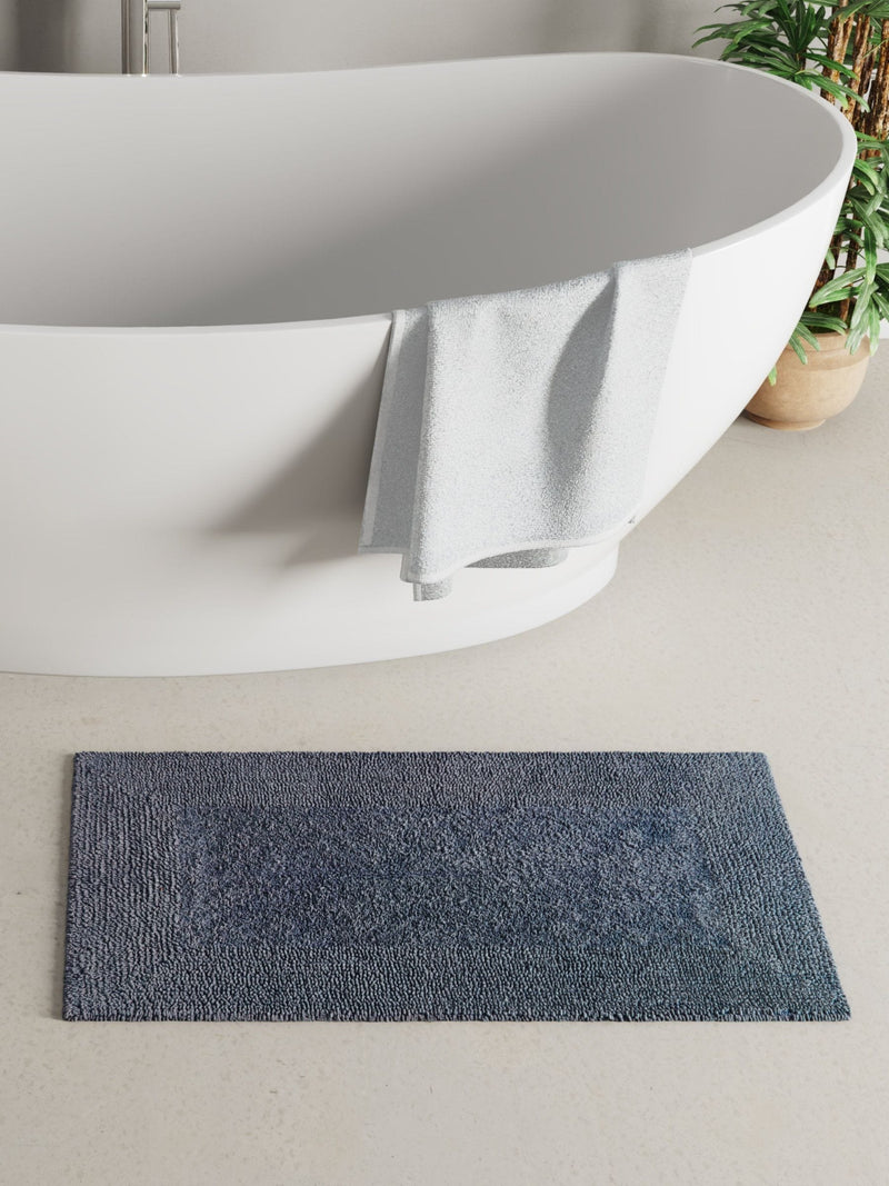 Panda bamboo bath mat Urban Grey, UK version