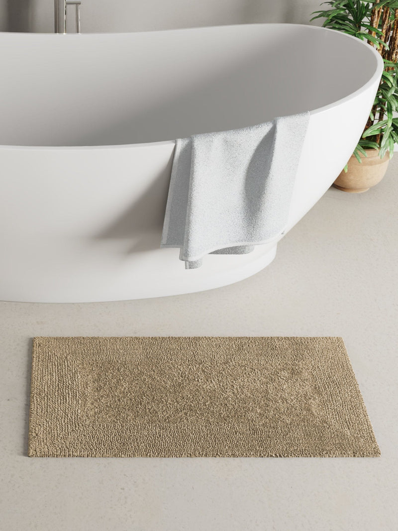 Panda Urban Grey Bamboo Bath Mat