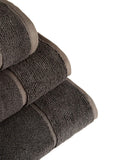 Panda grey bamboo towel (British brand)