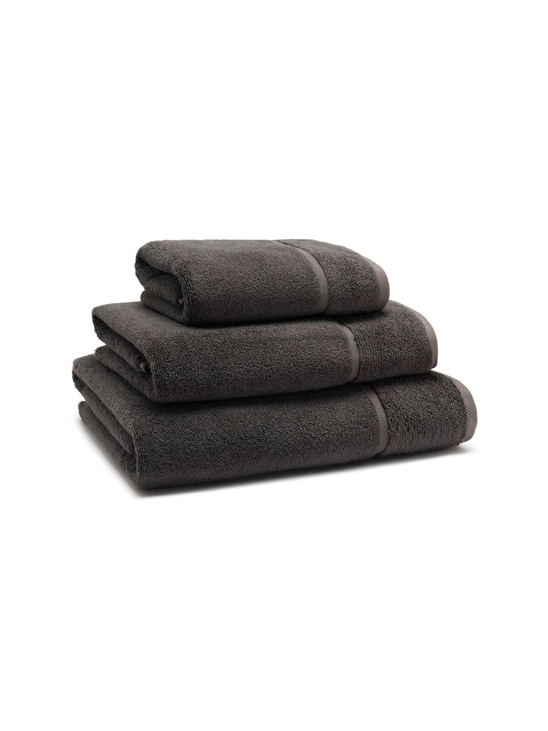 Panda grey bamboo towel (British brand)