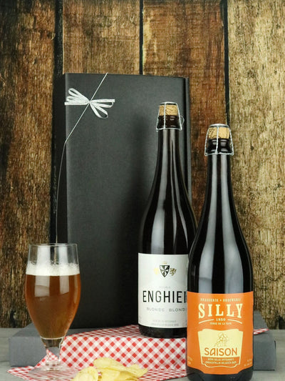 Le Bon Vin Belgian Beer Twin Pack Cadeau 2x 750ml