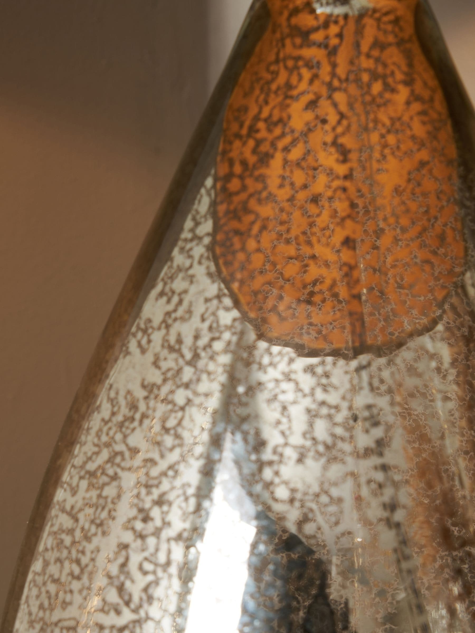 BHS Gold Renley Table Lamp with metallic finish 53cm (British brand)