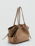 Mango brown polyester shoulder bag - British product