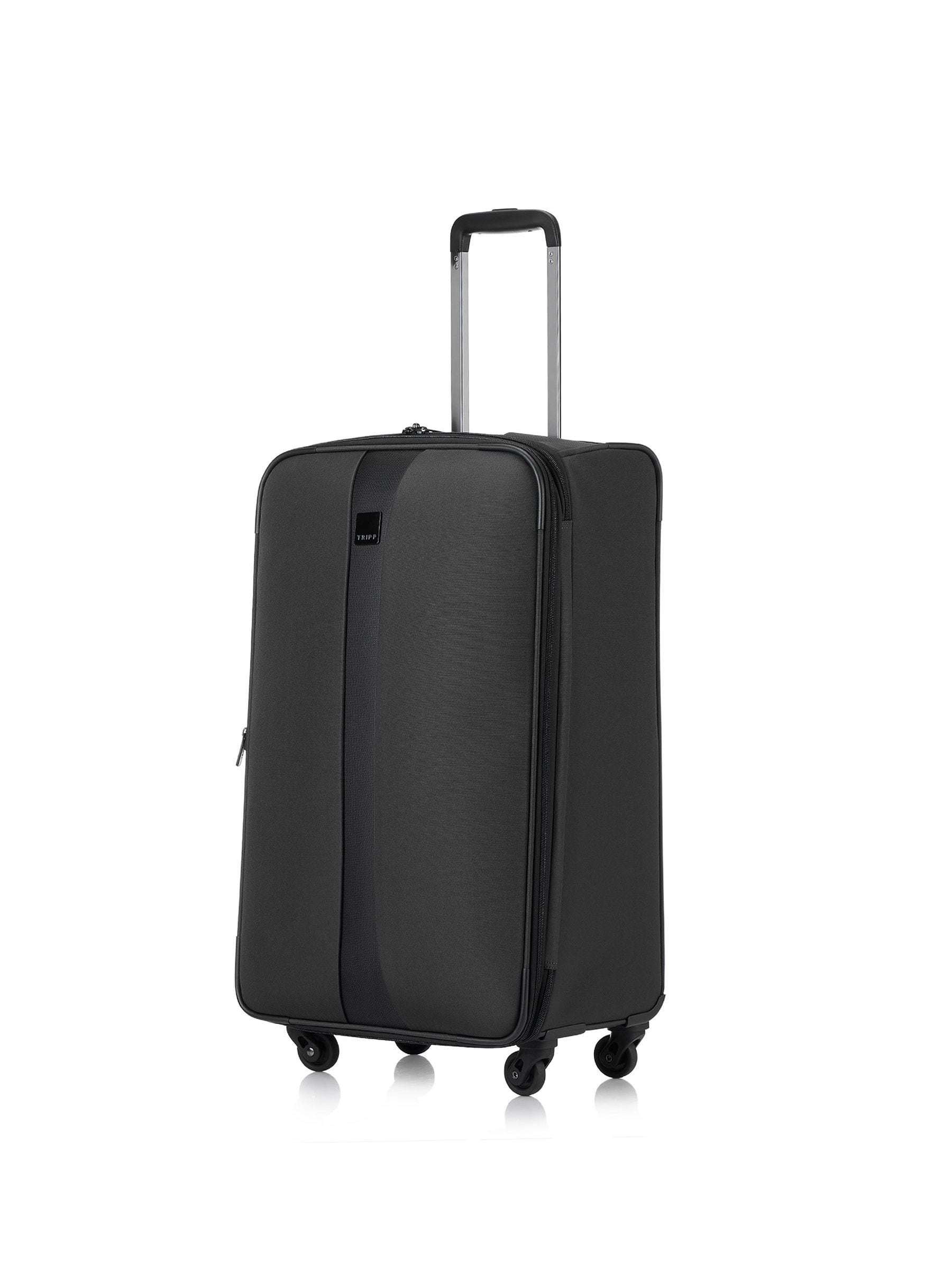 حقيبة سفر Tripp Charcoal Superlite متوسطة بعجلات 4، 70 سم (علامة تجارية بريطانية)