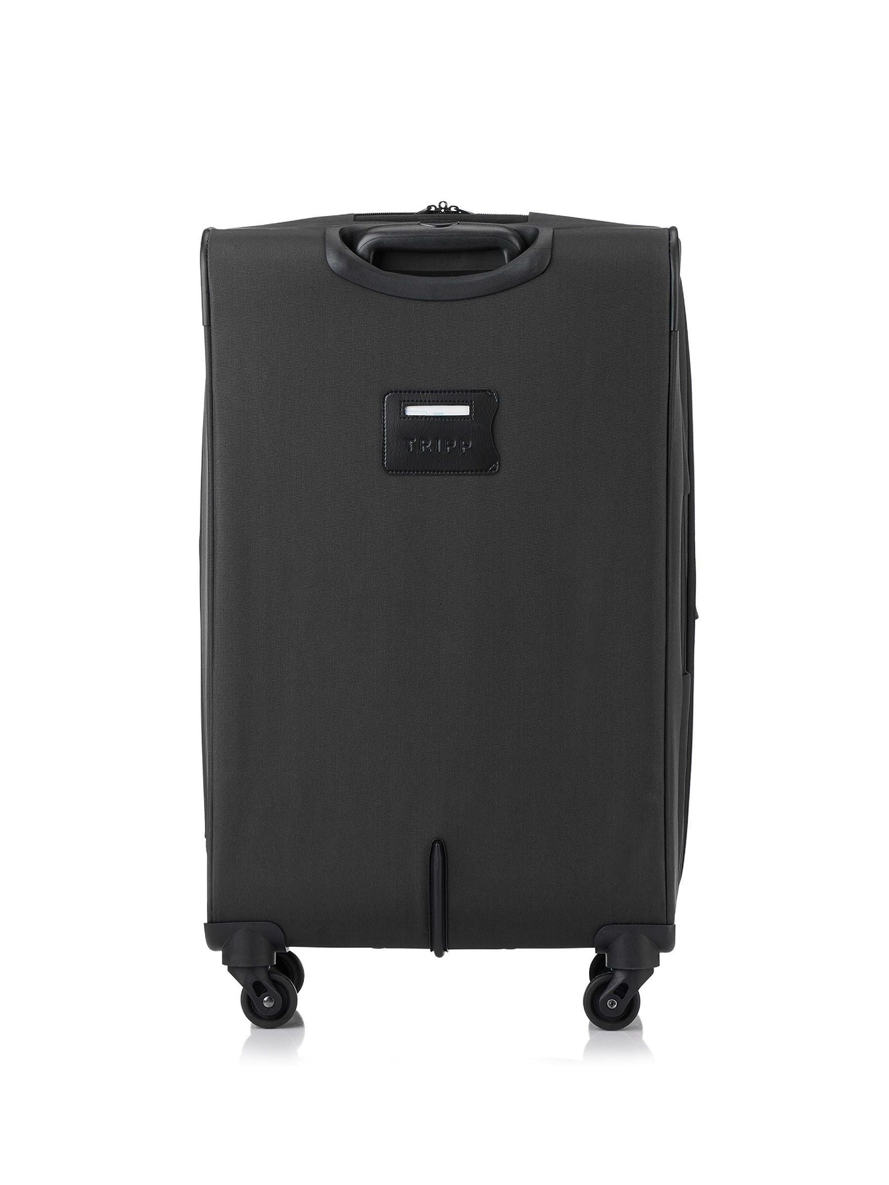 حقيبة سفر Tripp Charcoal Superlite متوسطة بعجلات 4، 70 سم (علامة تجارية بريطانية)