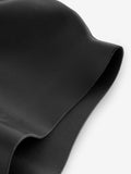 Nike swimming cap black solid silicone, UK version
