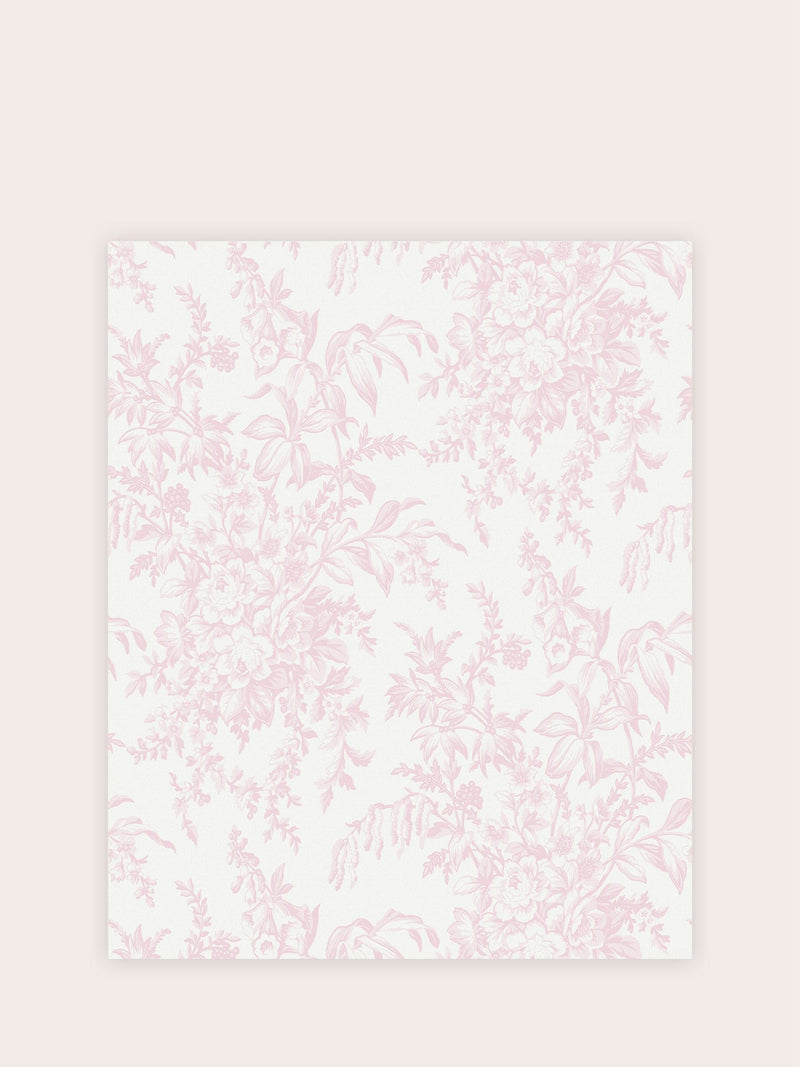Laura Ashley Pink Picardie wallpaper 10m roll (British brand)