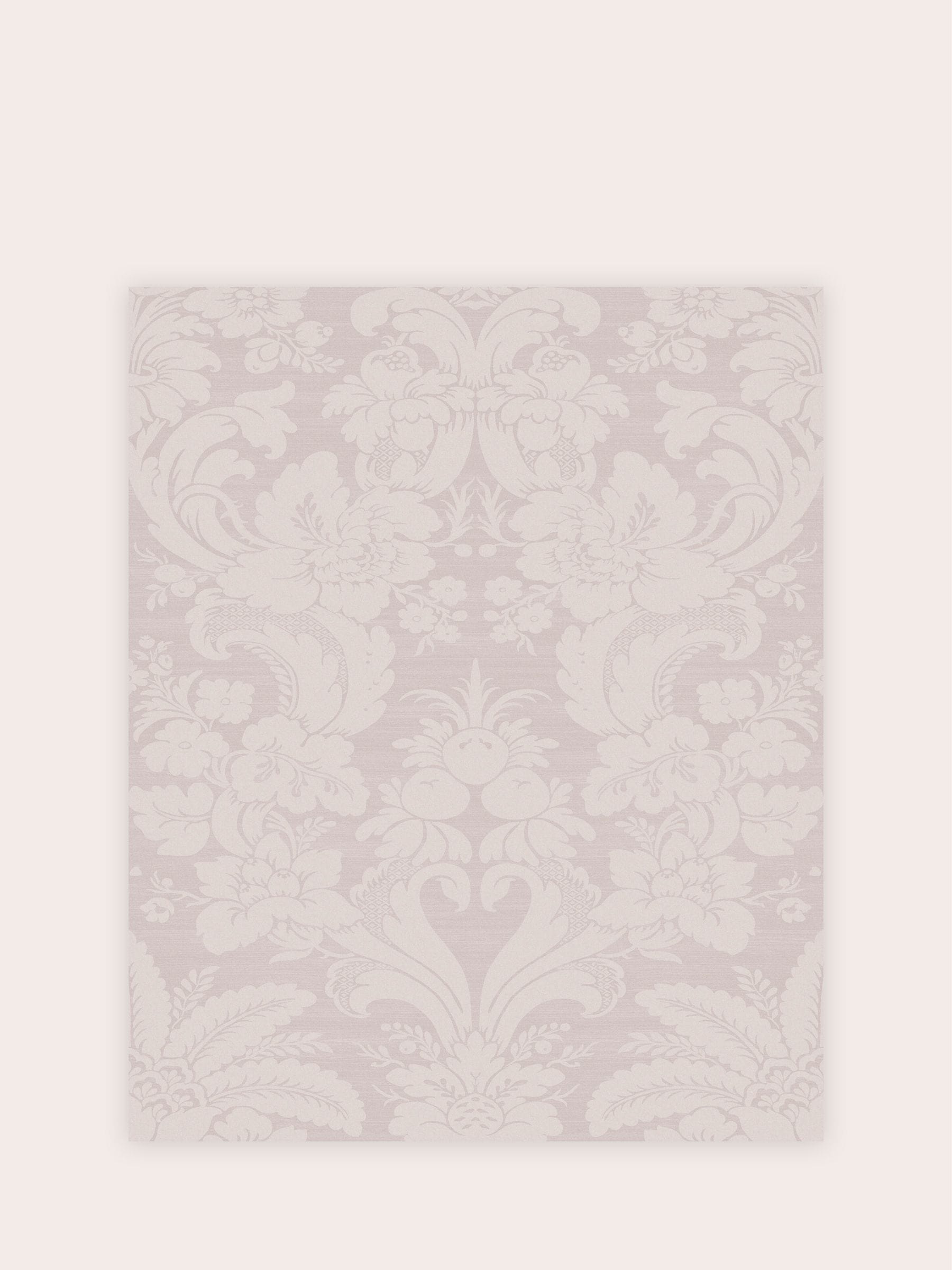Laura Ashley Sugared Violet Martigues wallpaper sample (British brand)