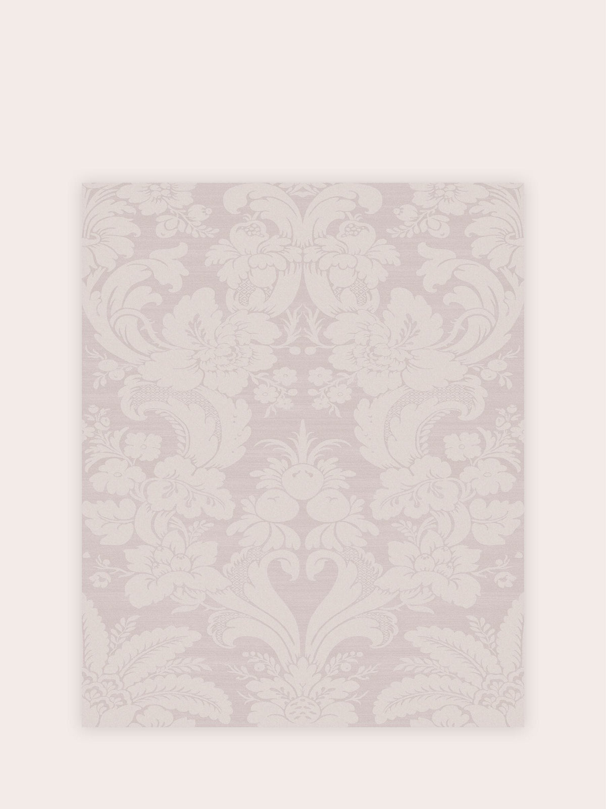 Laura Ashley Sugared Violet Martigues wallpaper sample (British brand)