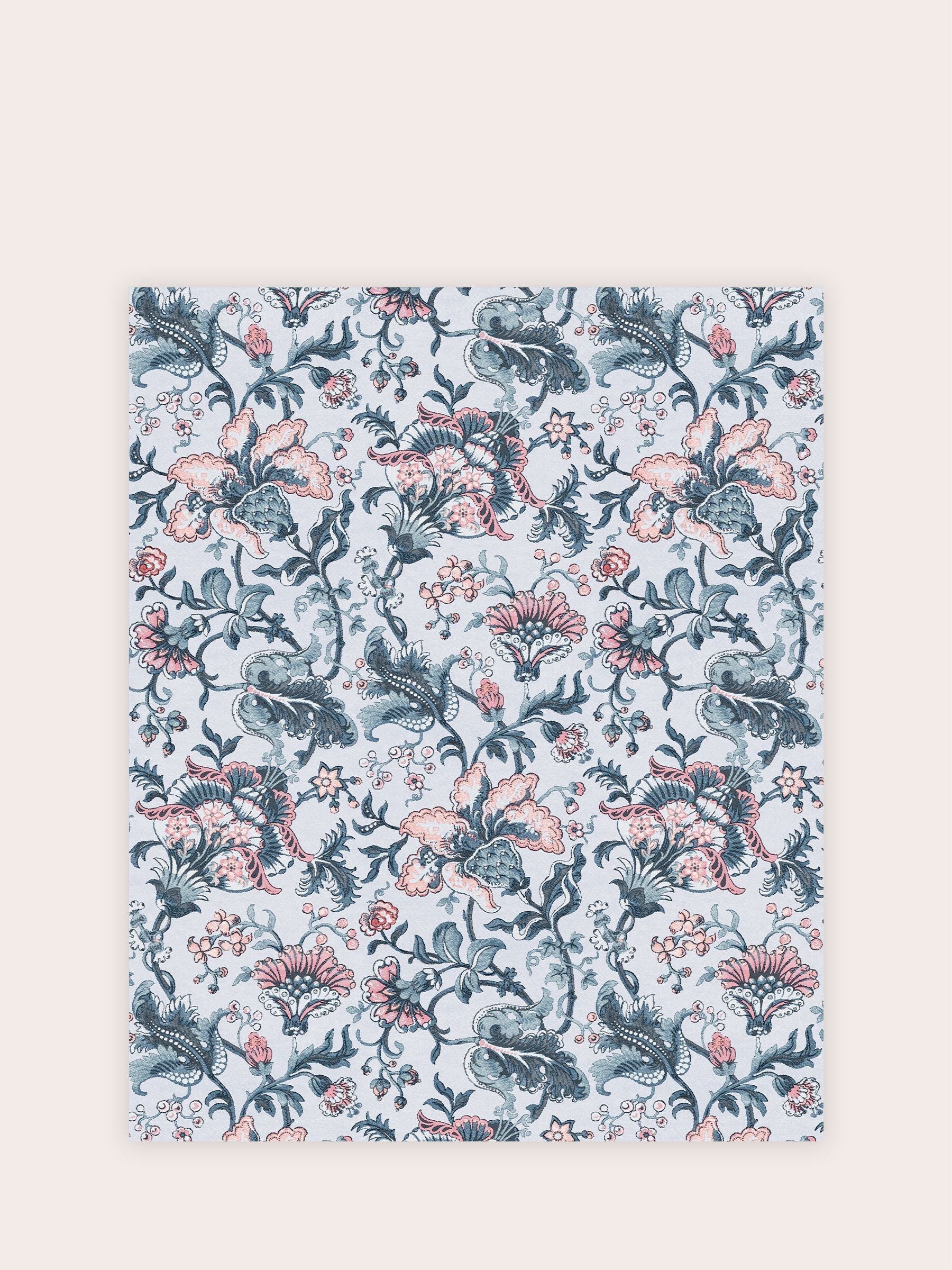 Laura Ashley wallpaper sample Dark Seaspray Portia A4 - British product