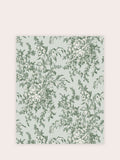 Laura Ashley Sage Green Picardie A4 wallpaper sample (British brand)